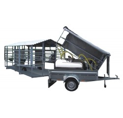 Mobile milking system recommended for up to  20 cows