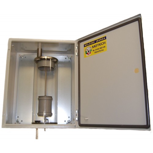 Semi-automatic washing device protective cabinet